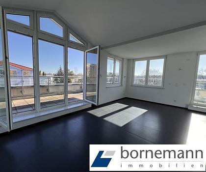 N-Nord! Ansprechendes Penthouse, 5 Zi., 166 m², große Dachterrasse + 2 TG!