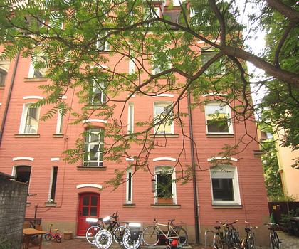 3-Zi.-Whg in bester Lage in Nürnberg-Gostenhof, in U-Bahn-Nähe, hell und ruhig - für 1-2 Personen