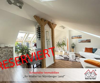 WOW!!! Traumhafte 3,5-Zimmer-Maisonette-Wohnung mit toller Ausstattung und Stellplatz in Nürnberg