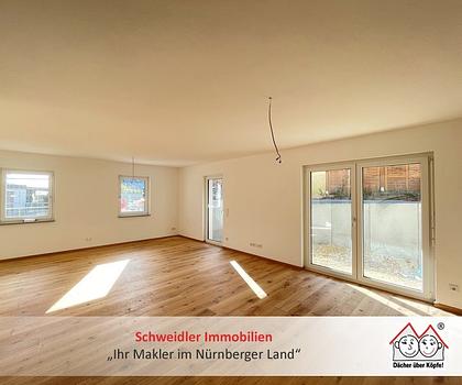 WOW!!! Großzügige 3-Zimmer-EG-Wohnung mit Terrasse in schöner Lage von Fürth-Vach (NEUBAU-Erstbezug)