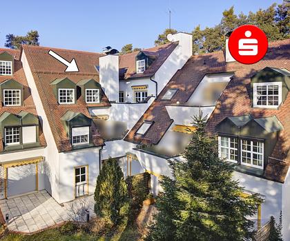 Außergewöhnliche Maisonettewohnung in ruhiger Toplage – Wohnen über den Dächern von Schwaig