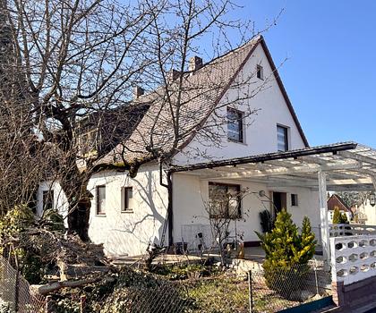 +++GROSSZÜGIGES ZWEIFAMILIENHAUS IN SCHÖNER WOHNLAGE IN HEROLDSBACH/THURN+++