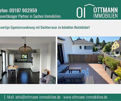 Extravagantes Wohnerlebnis mit Dachterrasse