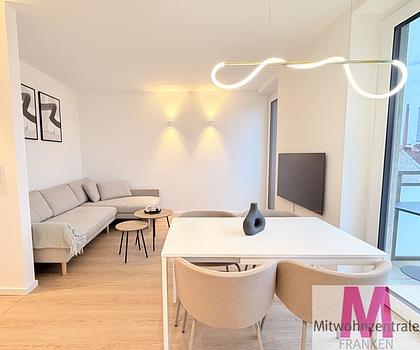 Exklusive, möblierte 4-Zimmer Designwohnung mit Flair und Balkon zum Erstbezug