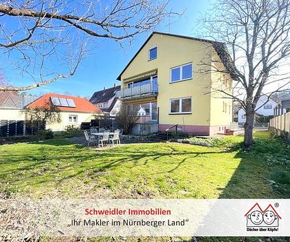 Geräumiges Zweifamilienhaus mit über 200 m² Wohnfläche in ruhiger Lage von Rückersdorf