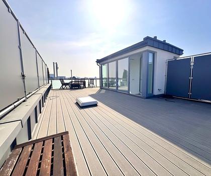 Exklusiv Wohnen am Park...
Penthaus mit großer Dachterrasse ... 