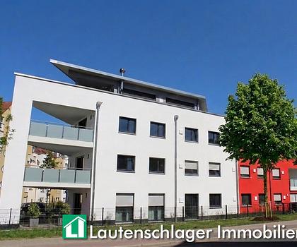 Neuwertige 3,5-Zimmer-Wohnung mit Loggia und Tiefgaragenstellpl. im urbanen Umfeld, Leitgrabenweg 2