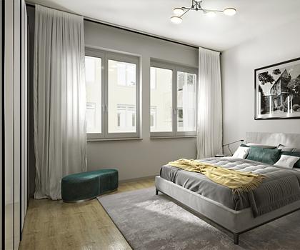 Super zentral! Sonnig-helle 2-Zimmerwohnung komplett saniert - mitten in Maxfeld.