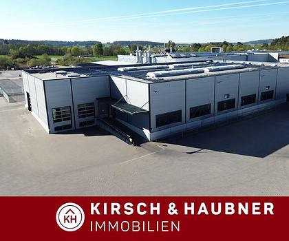 Neuwertige Halle: Produktionsfläche, 2 x 5 t Kräne u. Büroflächen,
  Postbauer-Heng