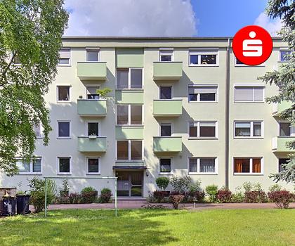 Volltreffer! Helle 2 Zi-ETW mit Balkon und Garage in Thon!