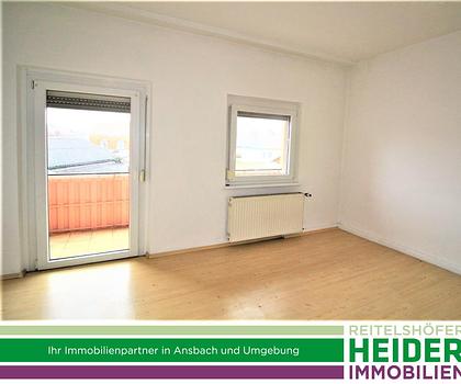 3,5 Zi. Wohnung mit Küche, Bad mit WC und Balkon