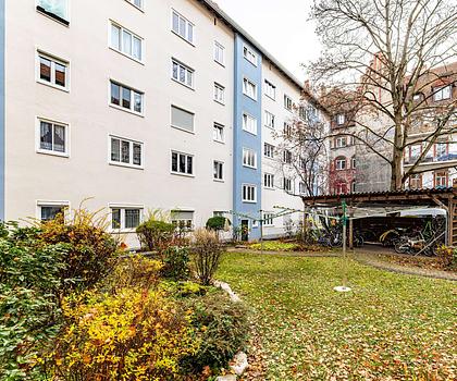 HEGERICH: Sanierte 2-Zimmer-Wohnung mit optimaler Verkehrsanbindung