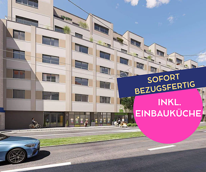Stilvolle 2-Zimmer-Maisonette mit sonniger Dachterrasse