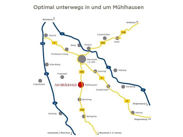 Lage Mühlhausen - Bild 11